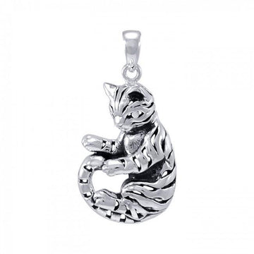 Cat Pendant TP891 - Jewelry